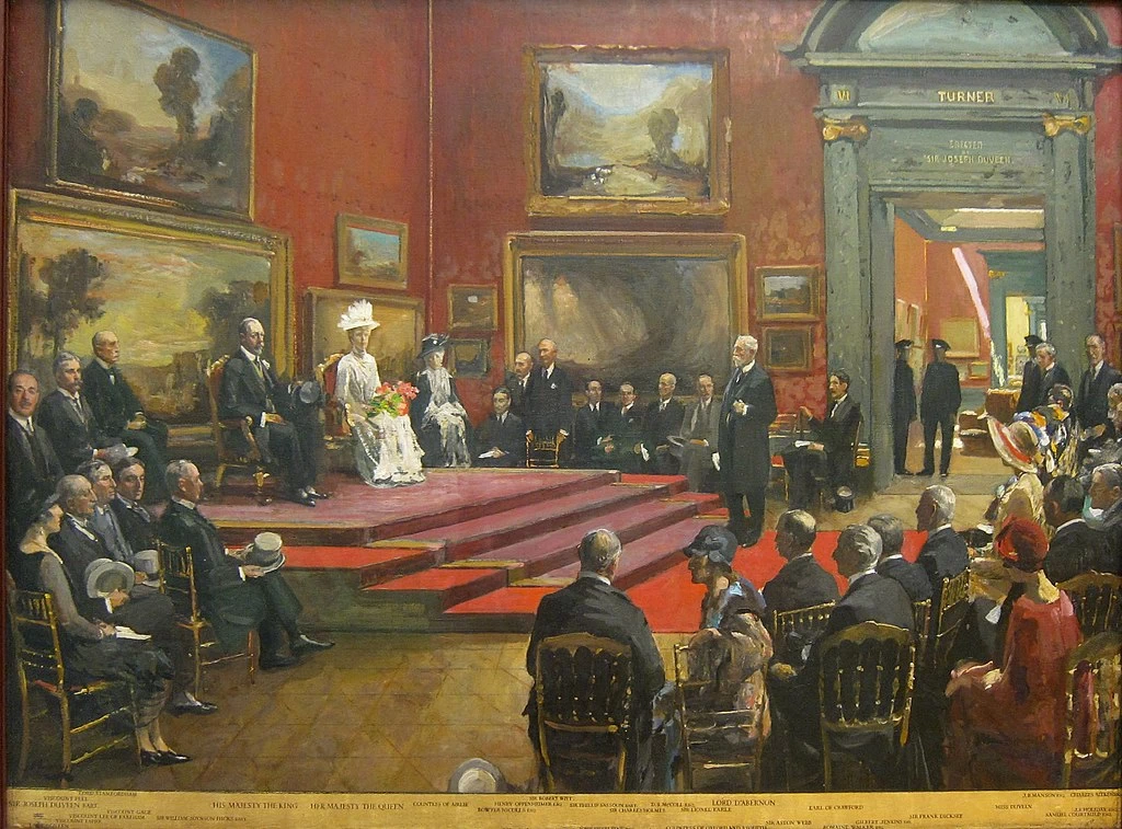 L'apertura delle gallerie Modern Foreign e Sargent alla Tate Gallery, 1926